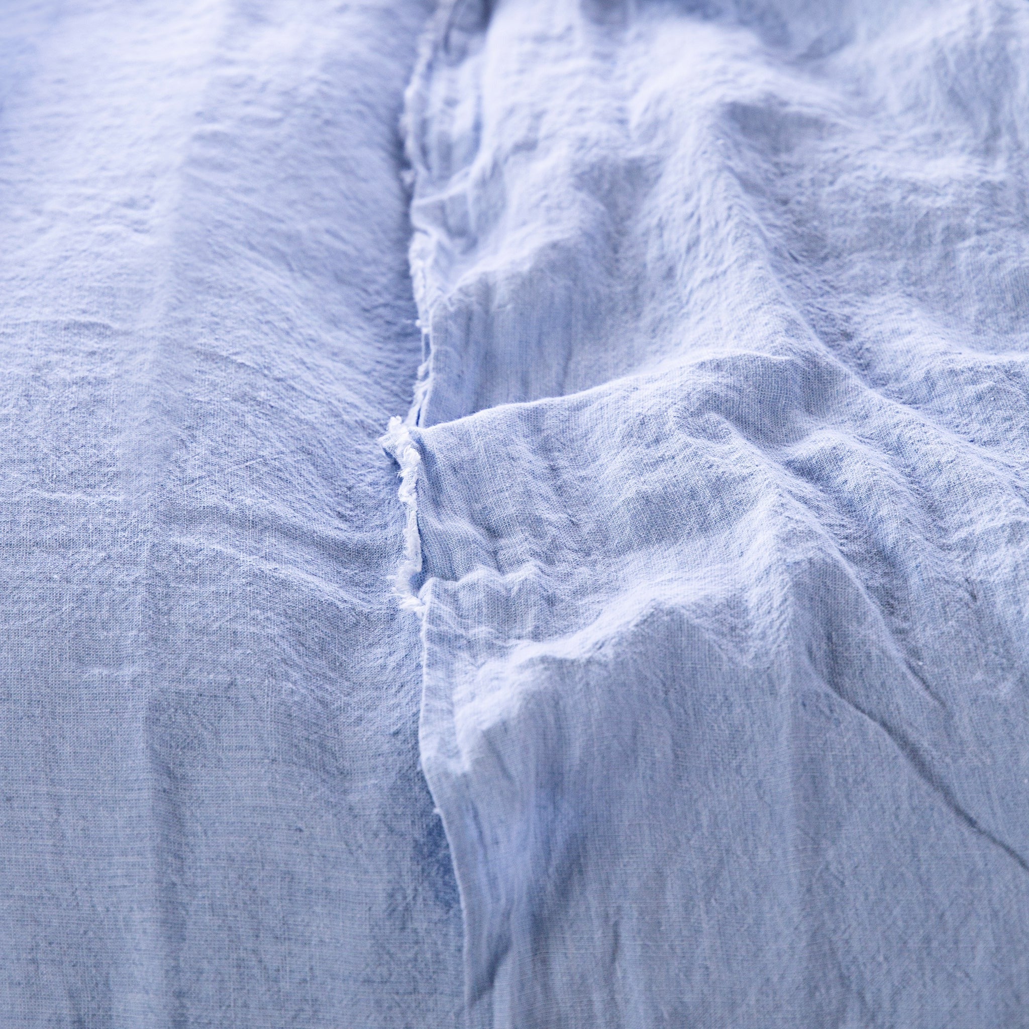 Linen Flat Sheet | Coastal Blue | Hale Mercantile Co.