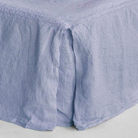 Basix Linen Bed Skirt/Valance - Azzura