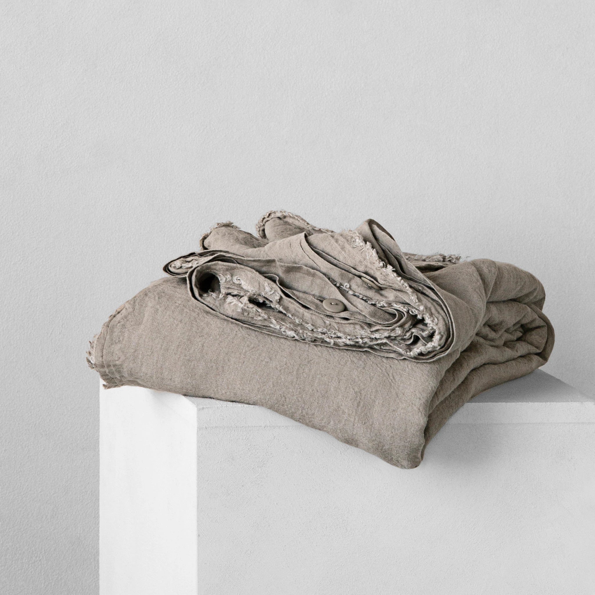 Linen Duvet Cover | Classic Taupe | Hale Mercantile Co.