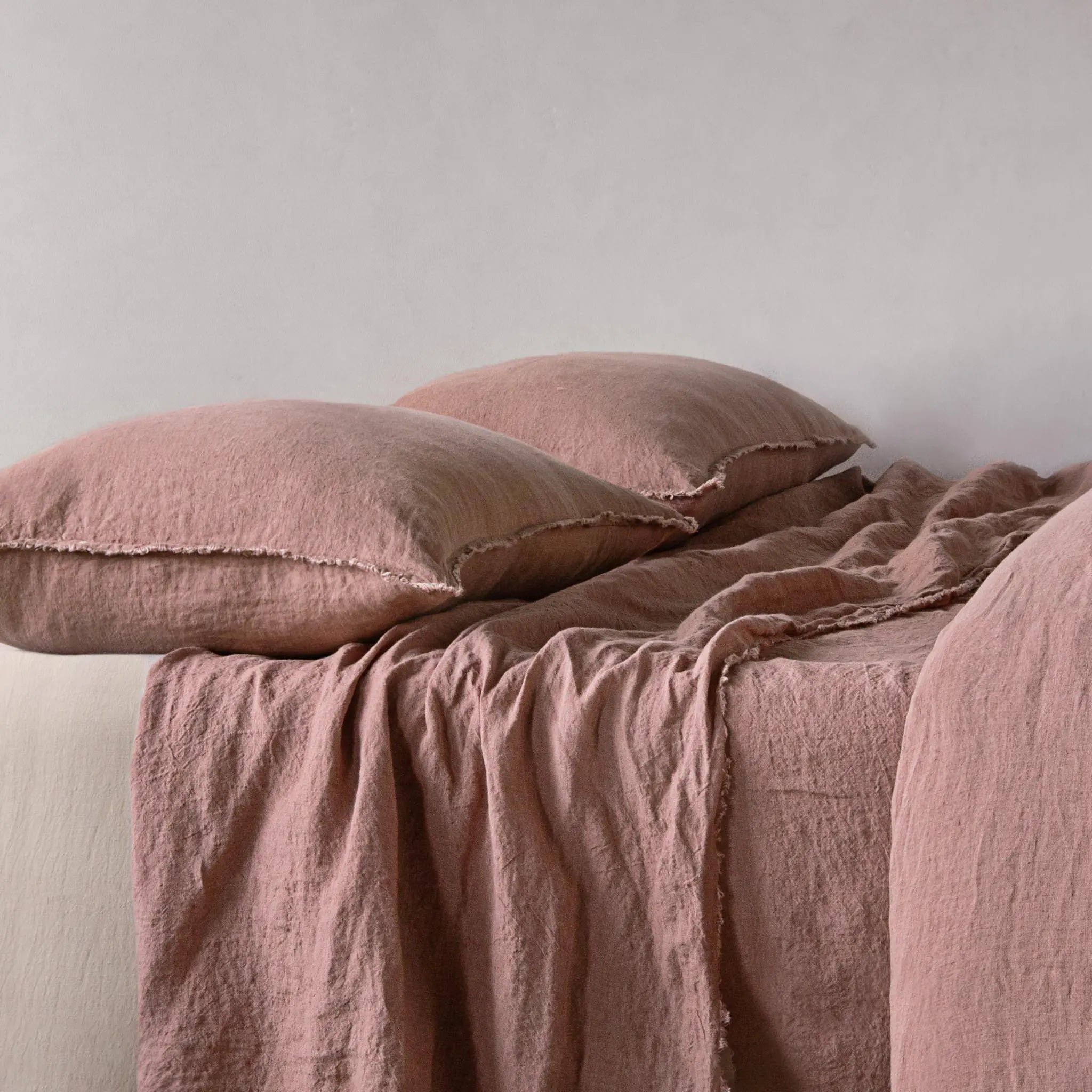 Linen Pillowcases | Clay Pink | Hale Mercantile Co.