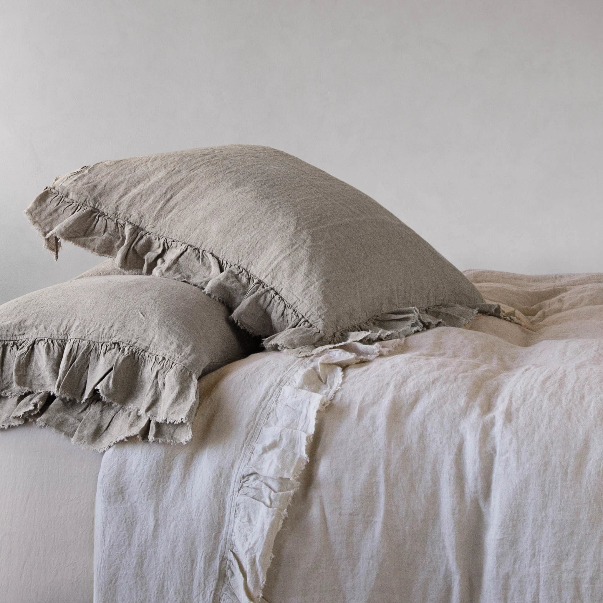 Linen European Pillowcase | Classic Taupe | Hale Mercantile Co.