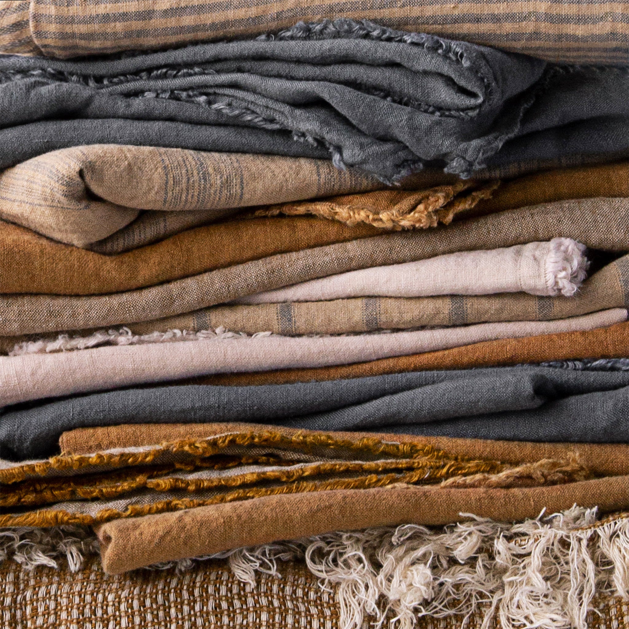 Linen Duvet Cover | Charcoal Grey | Hale Mercantile Co.