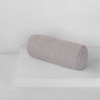 Basix Linen Bolster Cushion - Nox/Sable