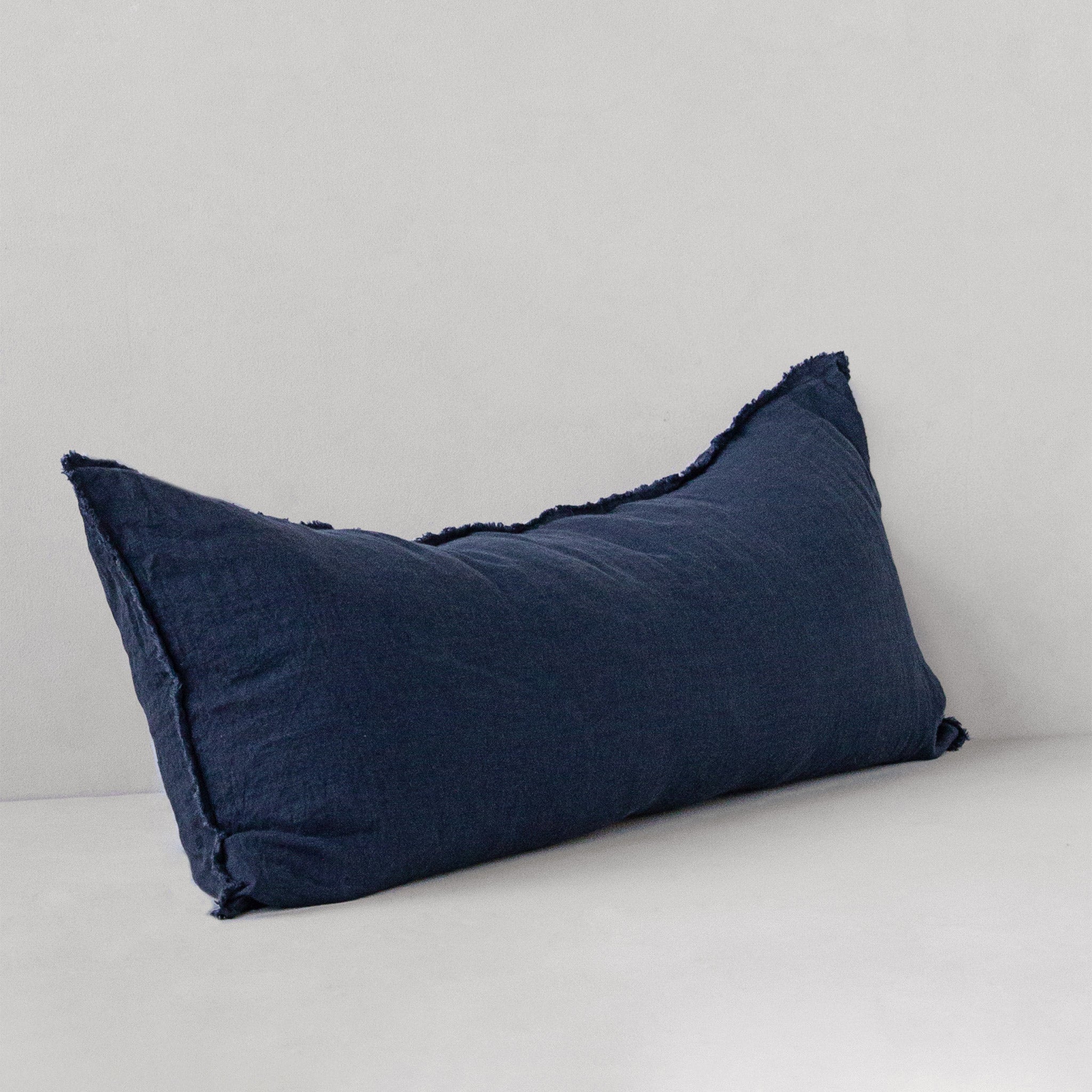 Long Body Pillow | Navy Blue | Hale Mercantile Co.