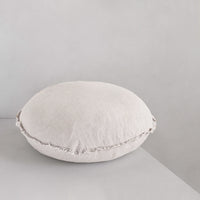 Flocca Macaron Linen Cushion - Petra