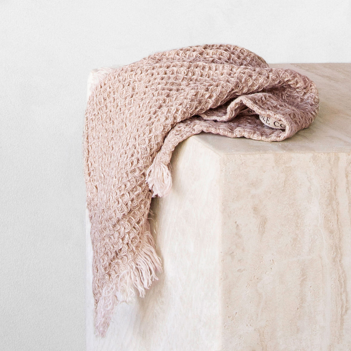 Flocca Linen Face Towel - Floss