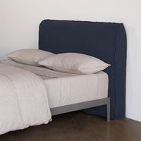 Flocca Linen Bedhead Short - Bateau