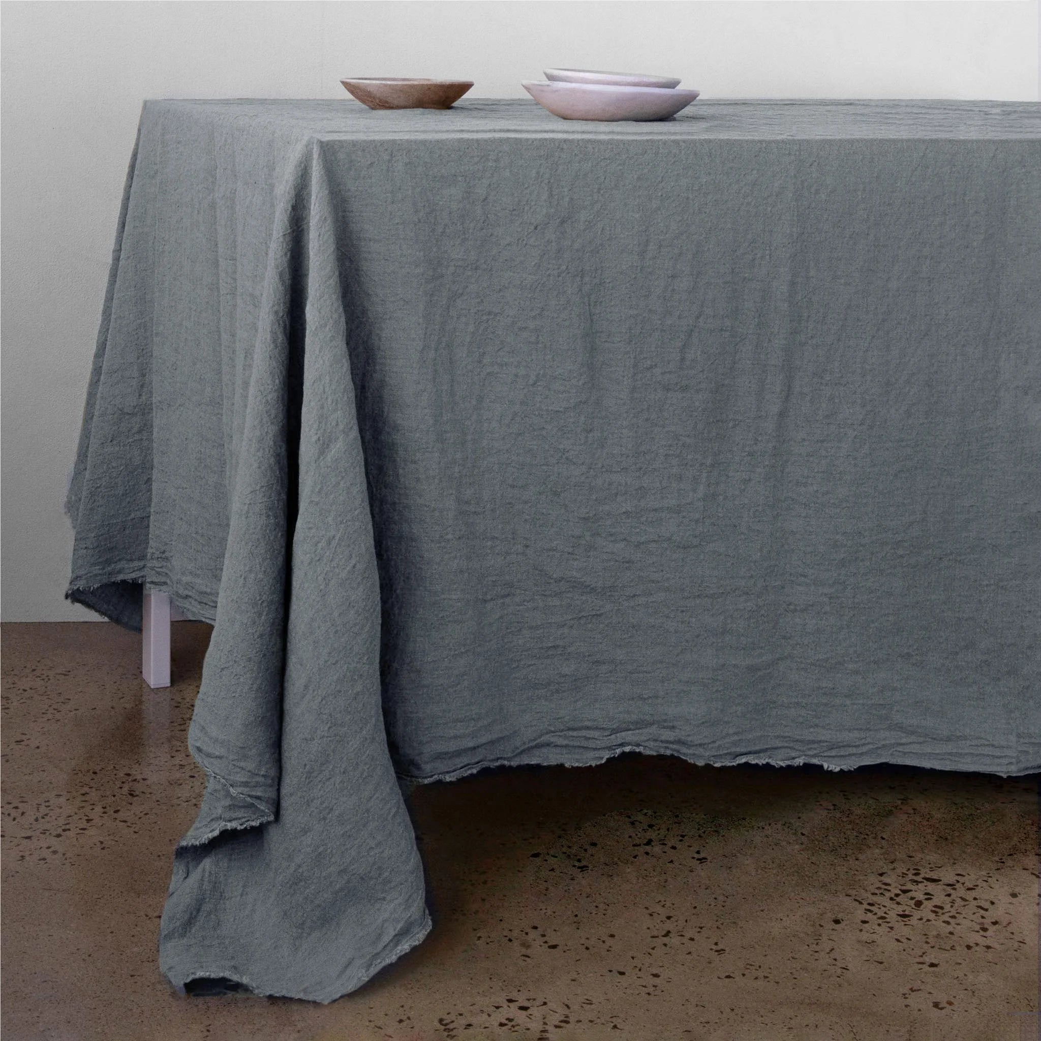 Linen Tablecloth | Cornflower Blue | Hale Mercantile Co.