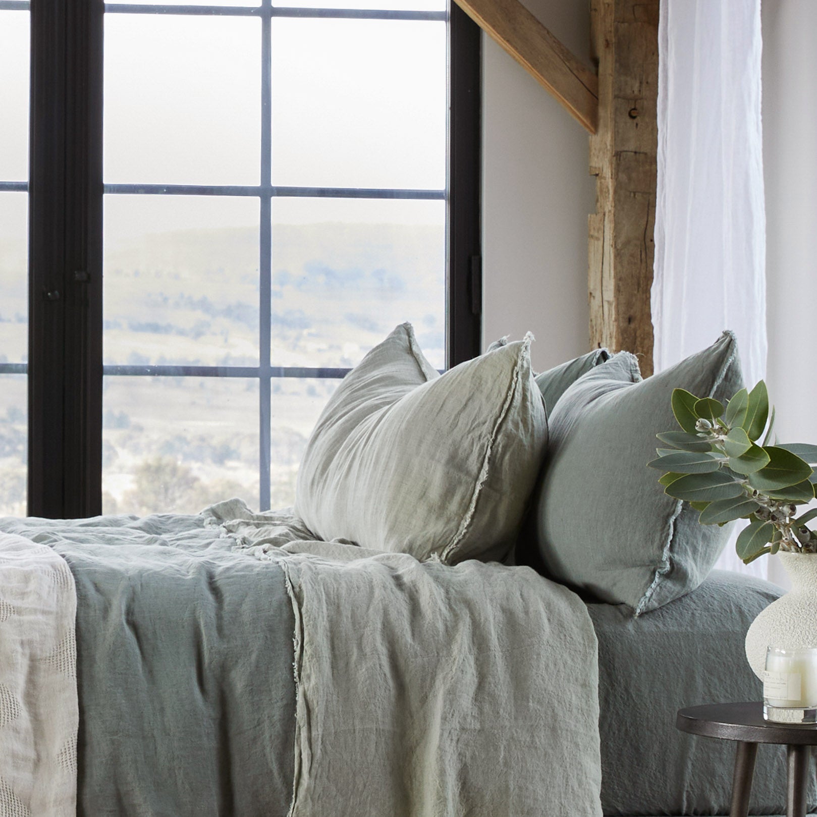 Long Body Pillow | Silvery Sage | Hale Mercantile Co.