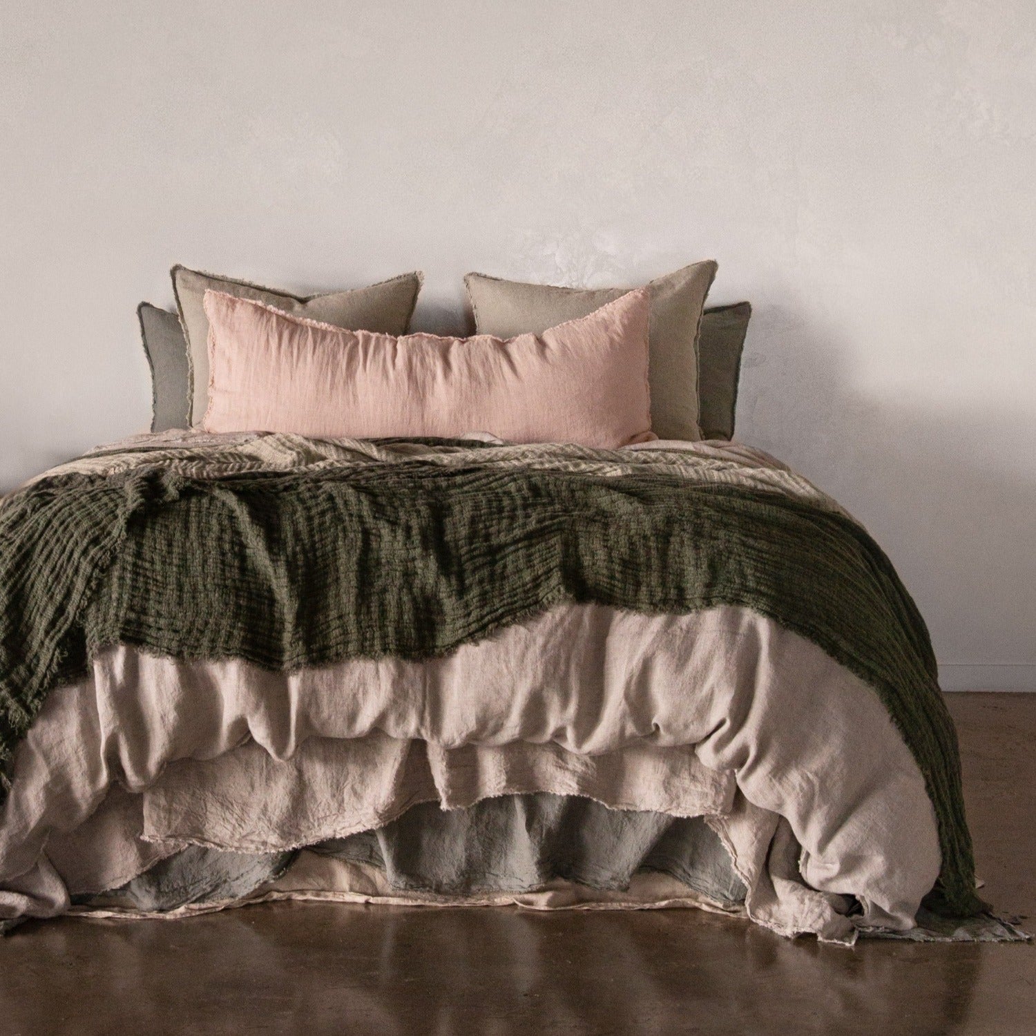 Long Body Pillow | Earthy Pink | Hale Mercantile Co.