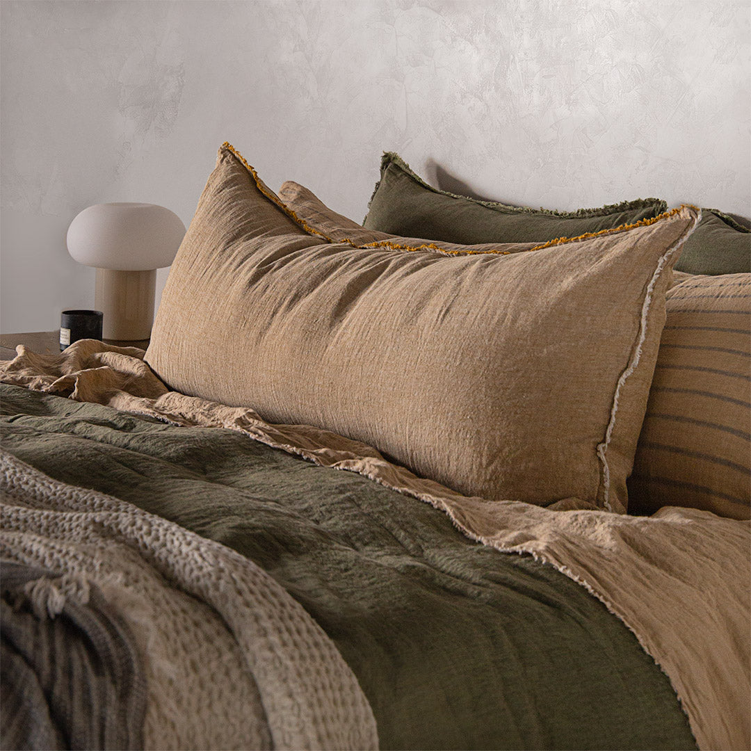 Long Body Pillow | Rich Toffee | Hale Mercantile Co.