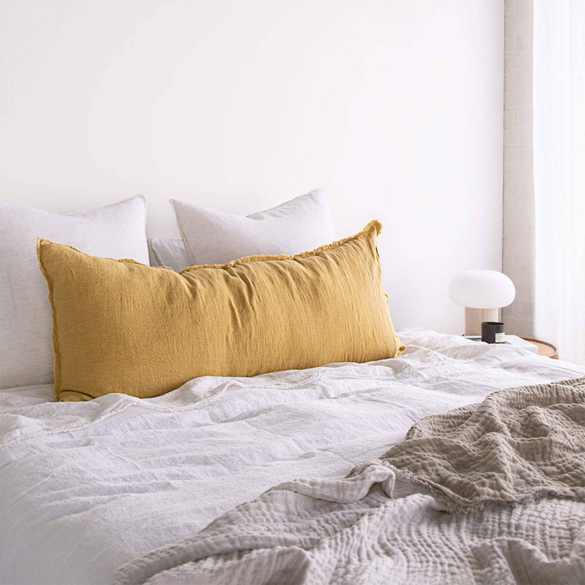 Long Body Pillow | Muted Gold | Hale Mercantile Co.