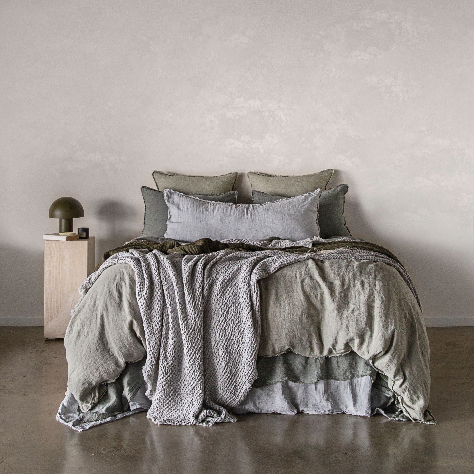 Long Body Pillow | Pale Grey | Hale Mercantile Co.