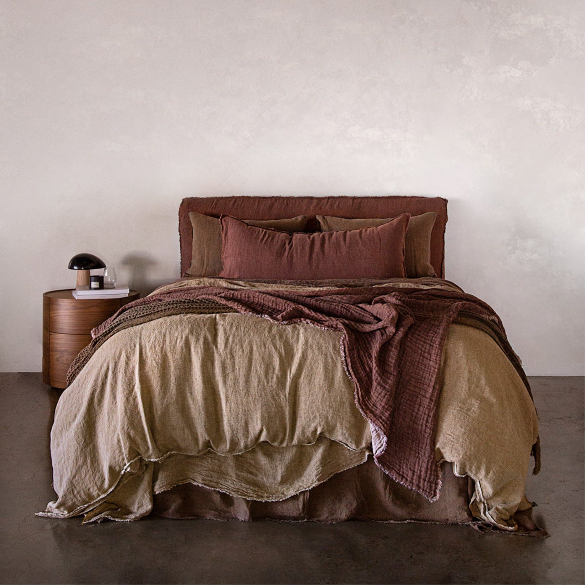 Long Body Pillow | Muted Mulberry | Hale Mercantile Co.