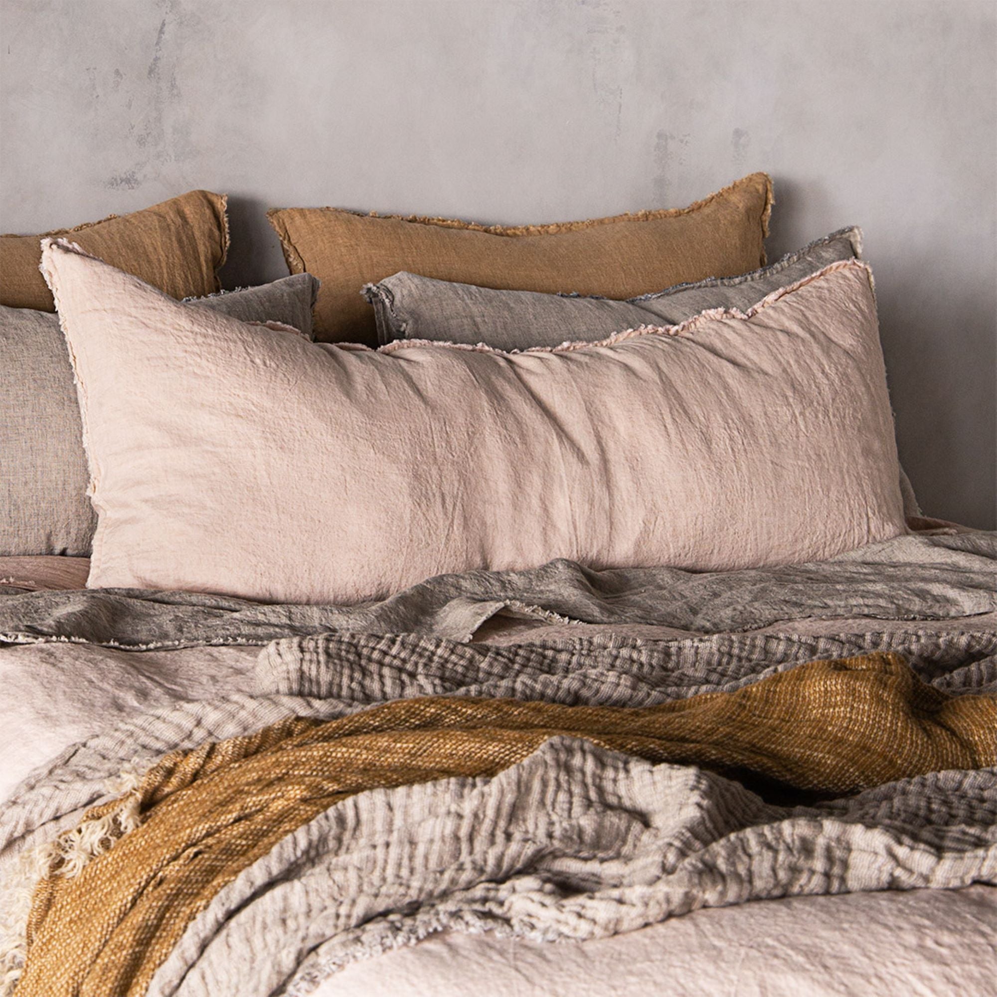 Long Body Pillow | Earthy Pink | Hale Mercantile Co.