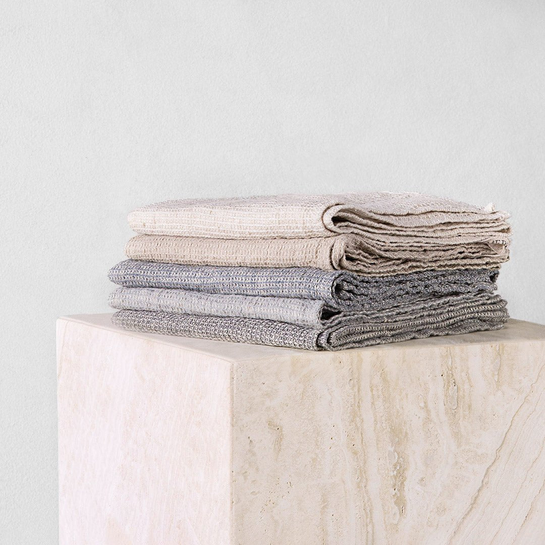 Linen Tea Towels | Charcoal Grey | Hale Mercantile Co.