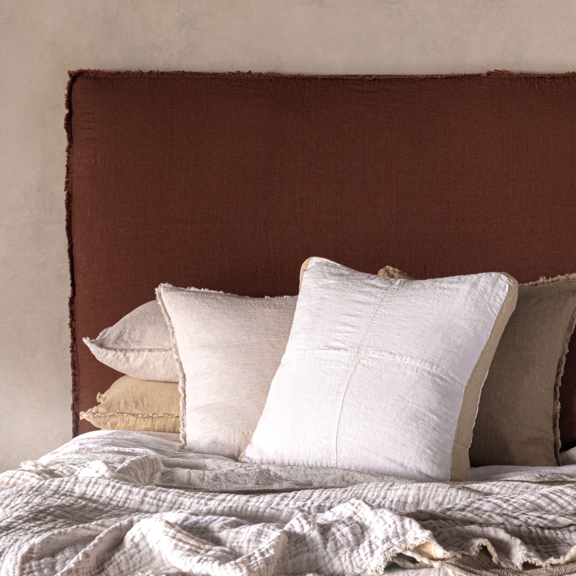 Linen Bedhead | Removable Linen Cover | Hale Mercantile Co.