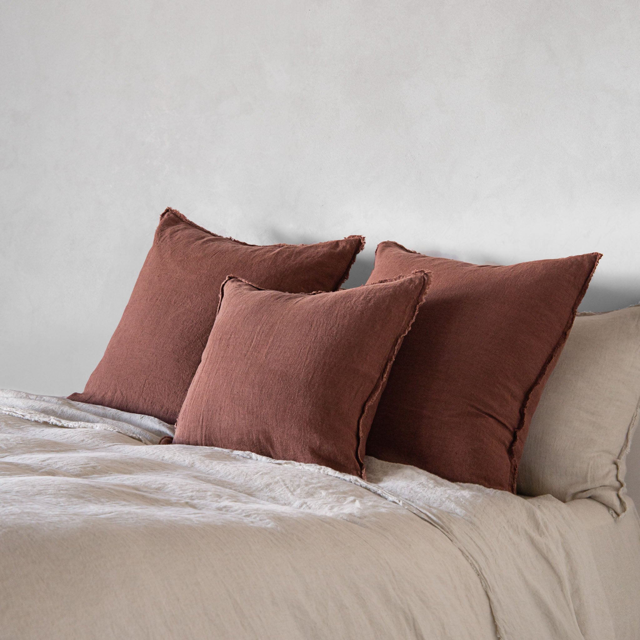 Linen Cushion & Cover | Muted Mulberry | Hale Mercantile Co.