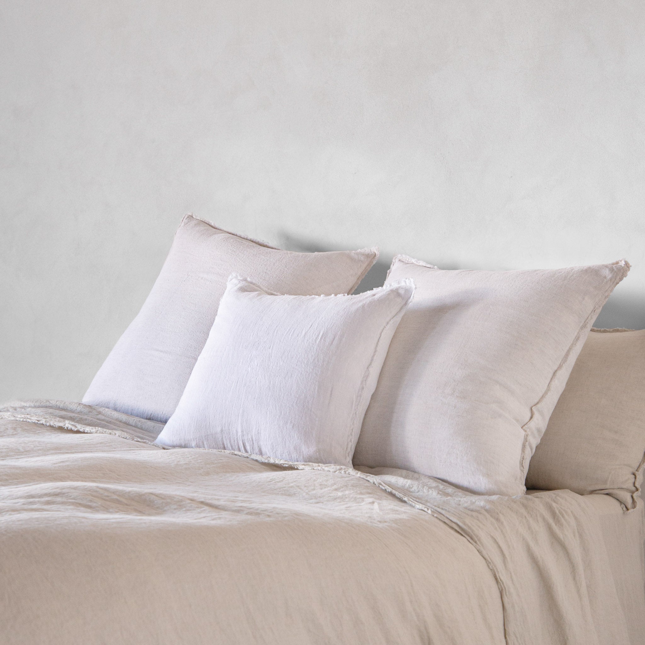 Linen Cushion & Cover | Pale Stone | Hale Mercantile Co.