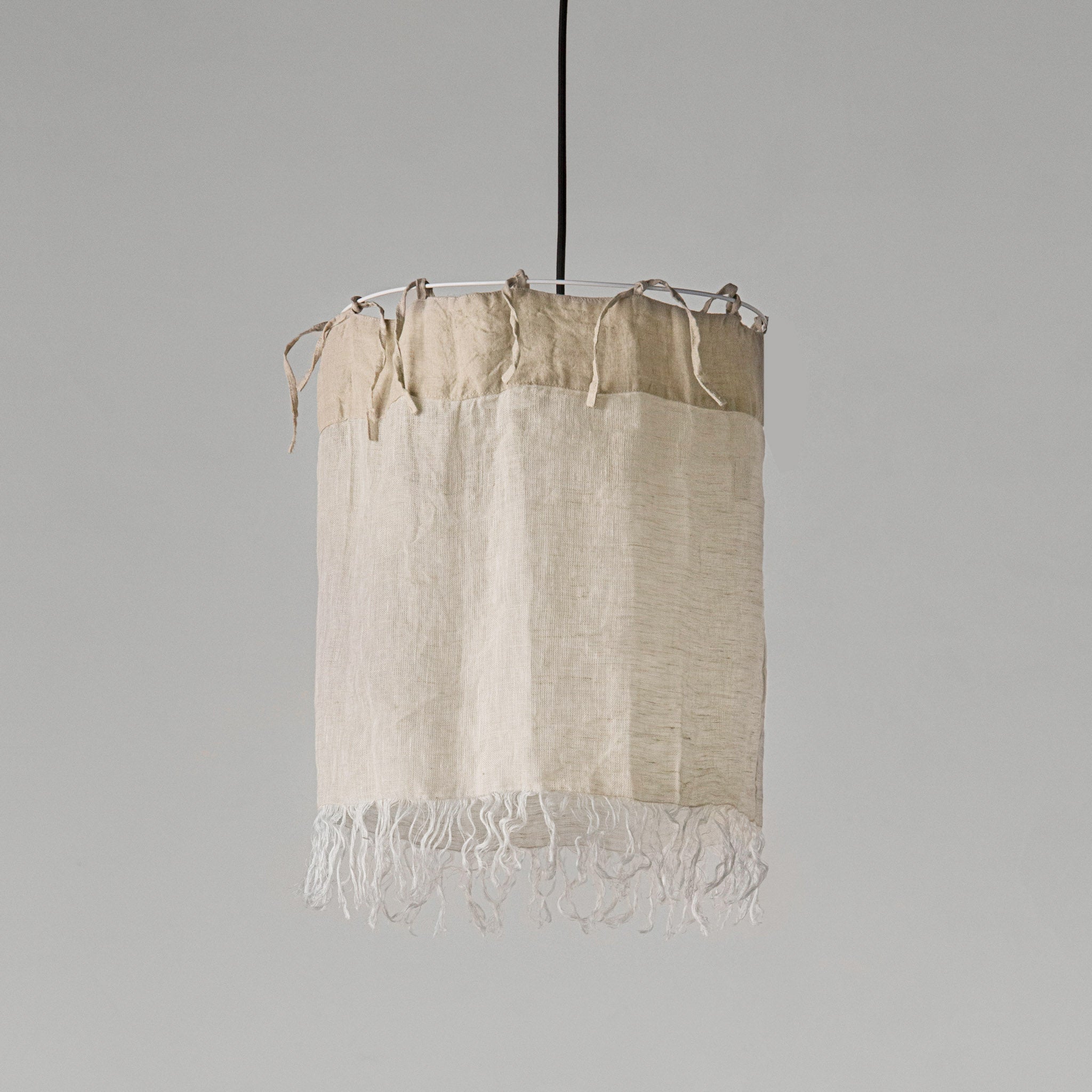 Linen Lamp Shade | Sandy Color | Hale Mercantile Co.