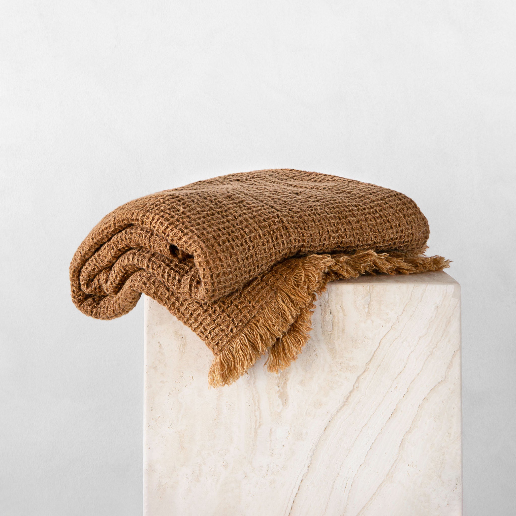 Luxury Linen Bath Towel | Rust Tone | Hale Mercantile Co.