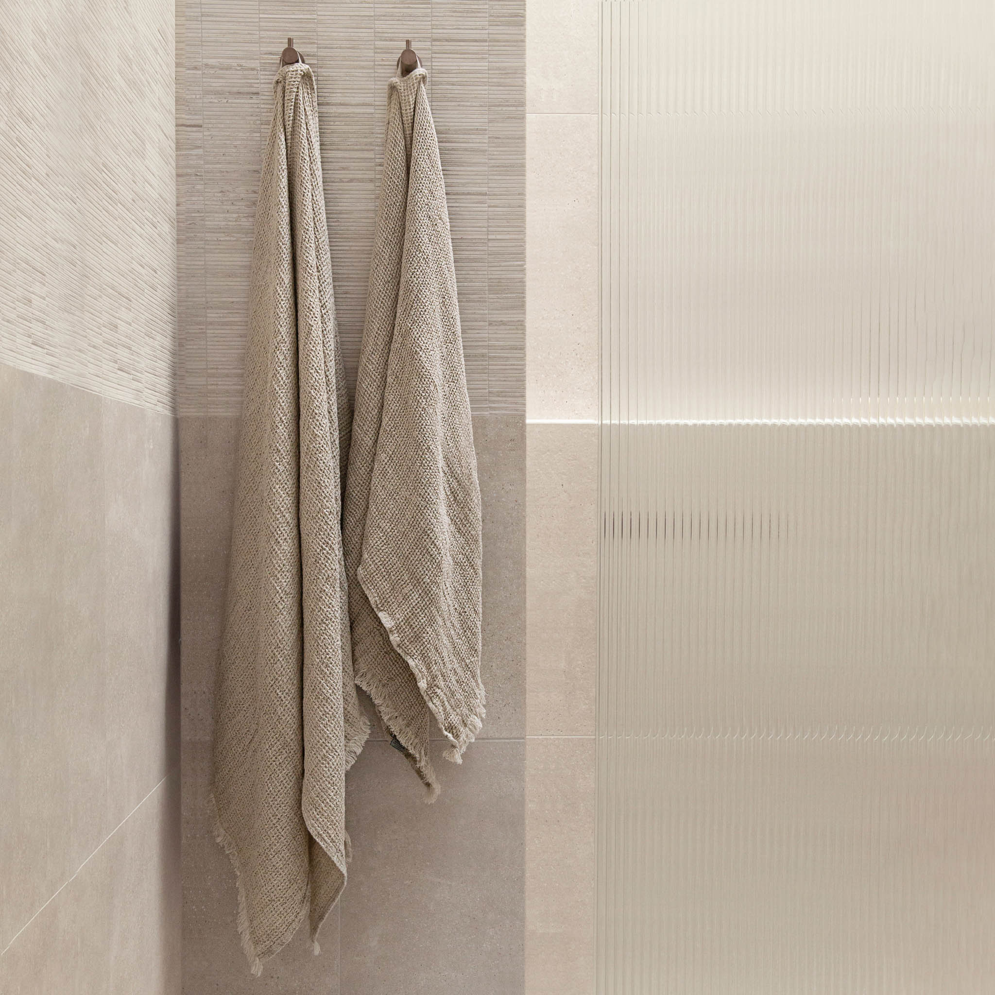Luxury Linen Bath Towel | Sandy Color | Hale Mercantile Co.