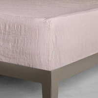 Basix Linen Fitted Sheet - Floss