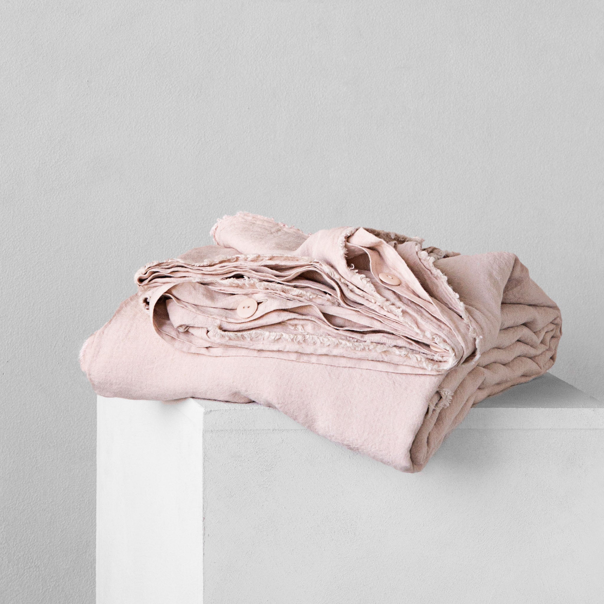 Linen Duvet Cover | Earthy Pink | Hale Mercantile Co.