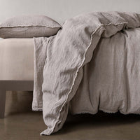 Flocca Linen Duvet Cover - Kali