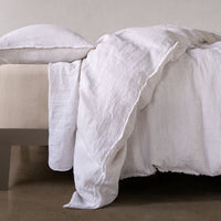 Flocca Linen Duvet Cover - Petra