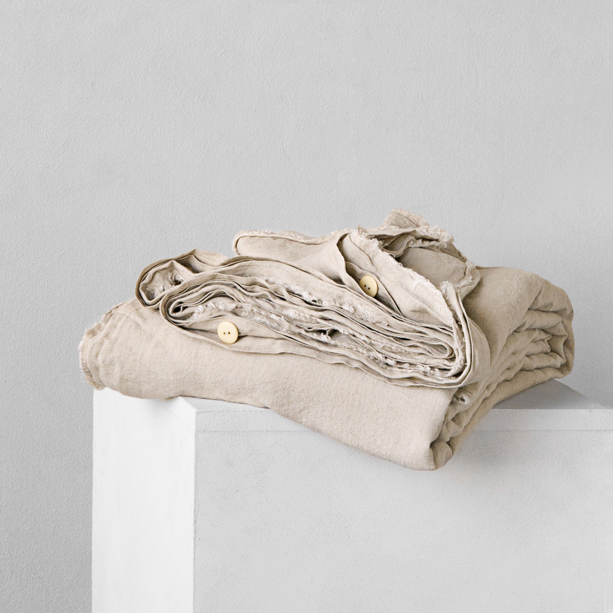 Linen Duvet Cover | Sandy Color | Hale Mercantile Co.