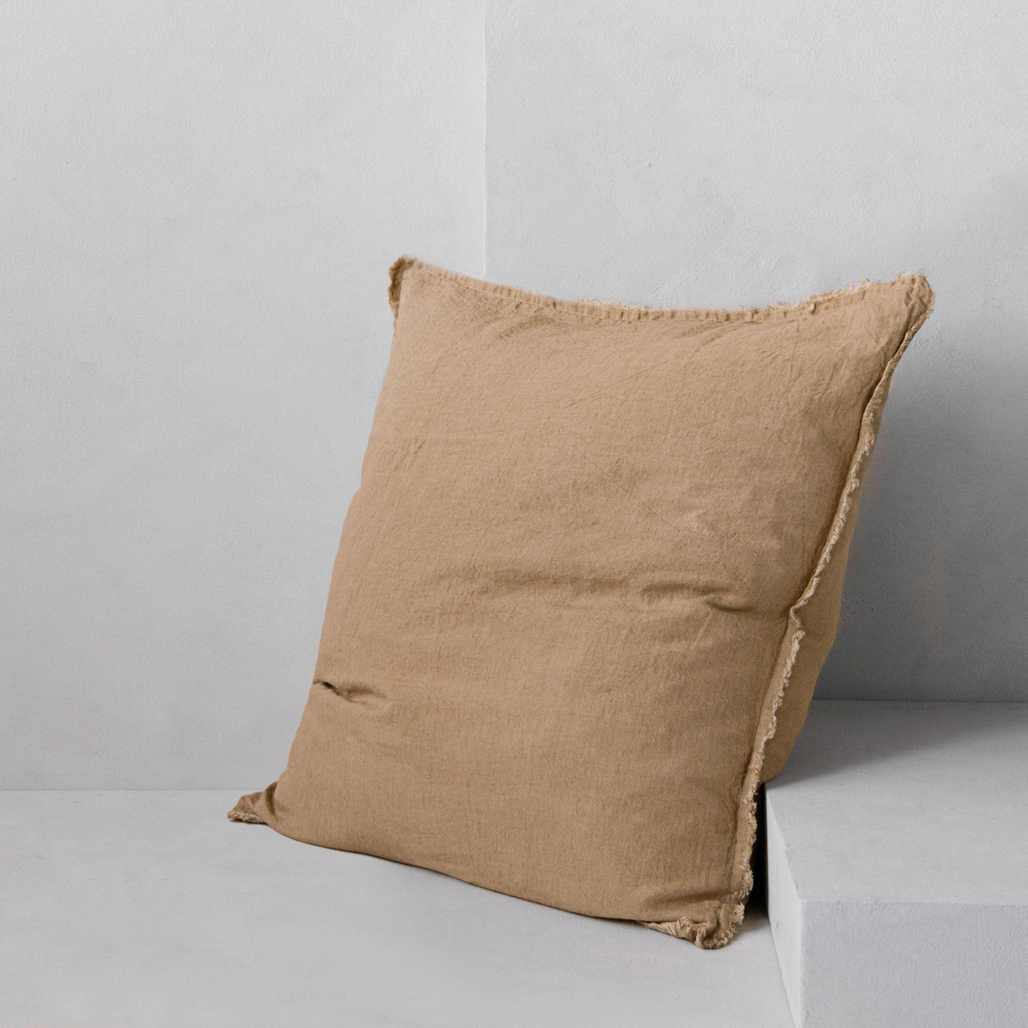 European Linen Pillowcases | Caramel Tone | Hale Mercantile Co.