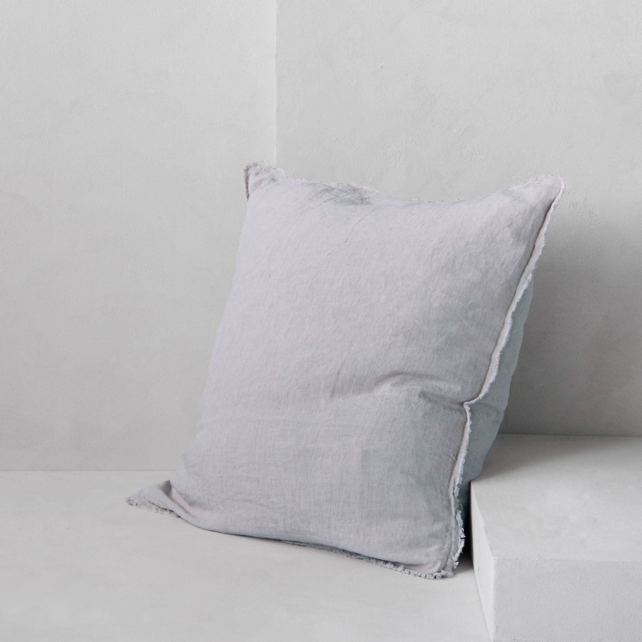 European Linen Pillowcases | Pale Grey | Hale Mercantile Co.