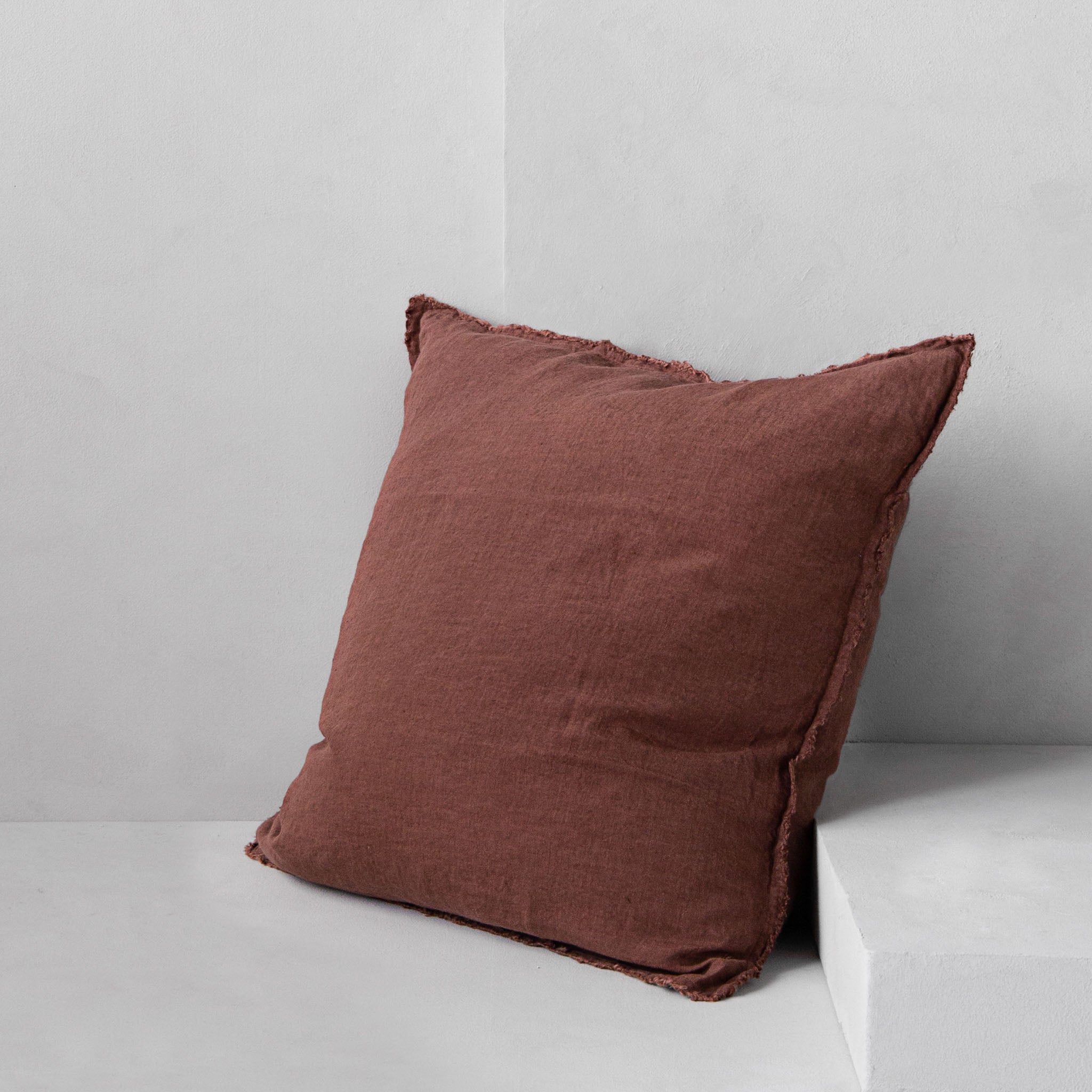Linen Cushion & Cover | Muted Mulberry | Hale Mercantile Co.