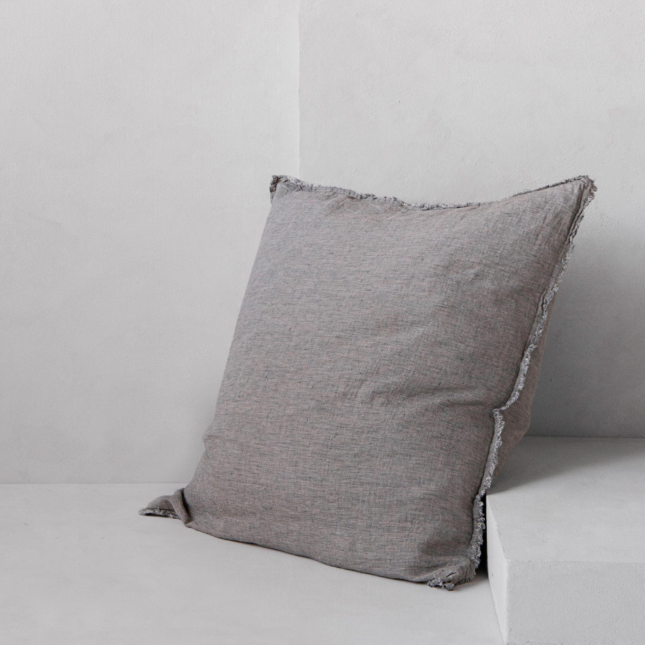 European Linen Pillowcases | Mid Grey | Hale Mercantile Co.