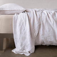 Flocca Linen Flat Sheet - Petra