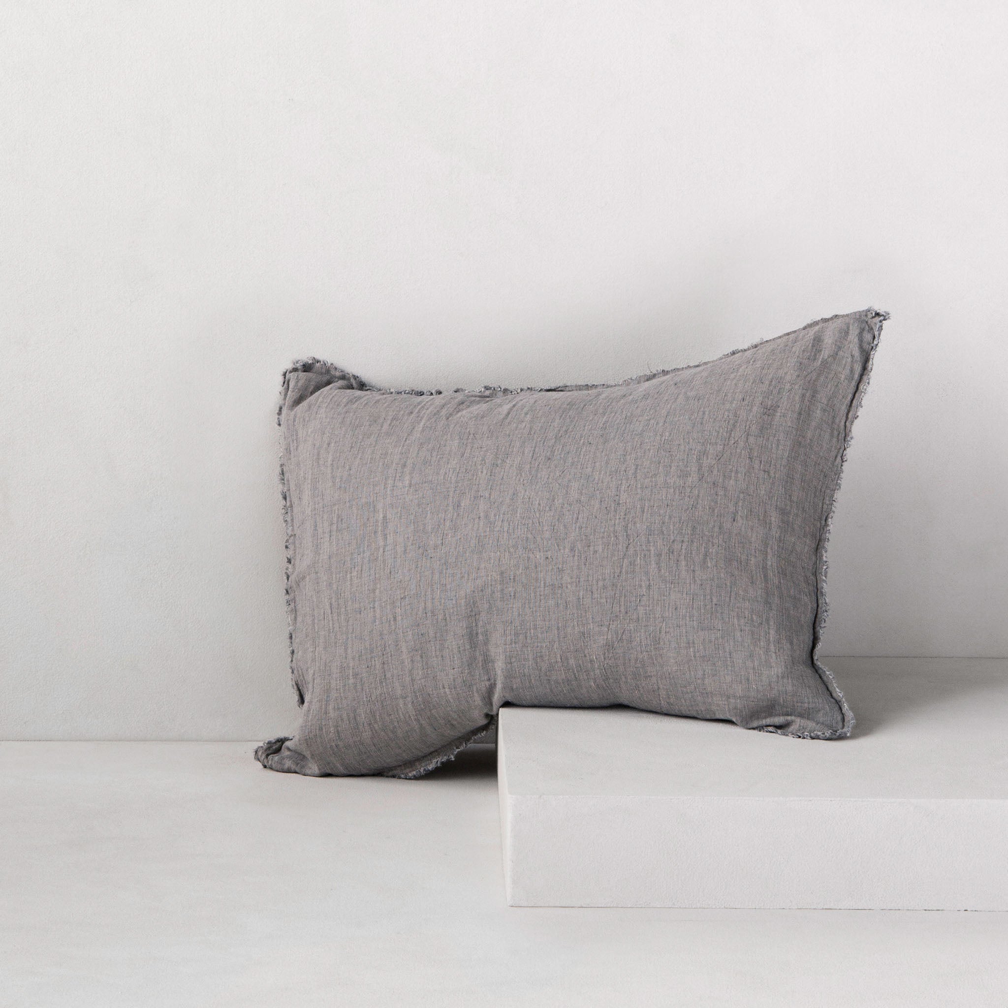 Linen Pillowcases | Mid Grey | Hale Mercantile Co.