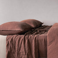 Flocca Linen Pillowcase - Moro