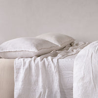 Flocca Linen Pillowcase - Petra