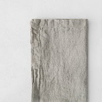 Basix Linen Napkins - Argent