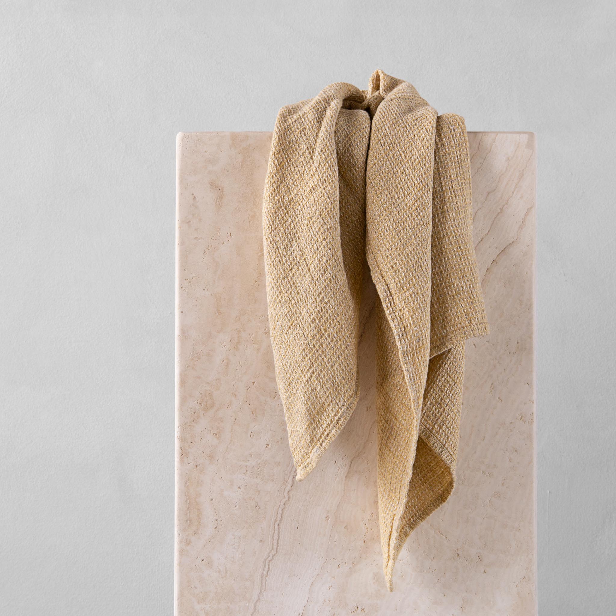 Linen Tea Towels | Muted Gold | Hale Mercantile Co.
