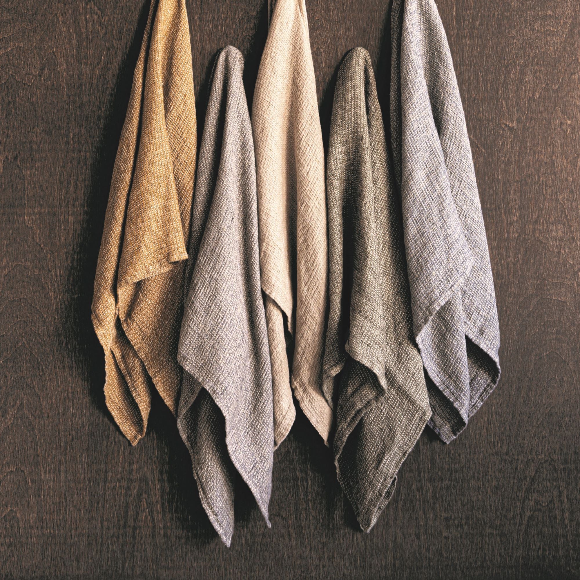 Linen Tea Towels | Muted Gold | Hale Mercantile Co.