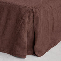 Basix Linen Bed Skirt/Valance - Moro