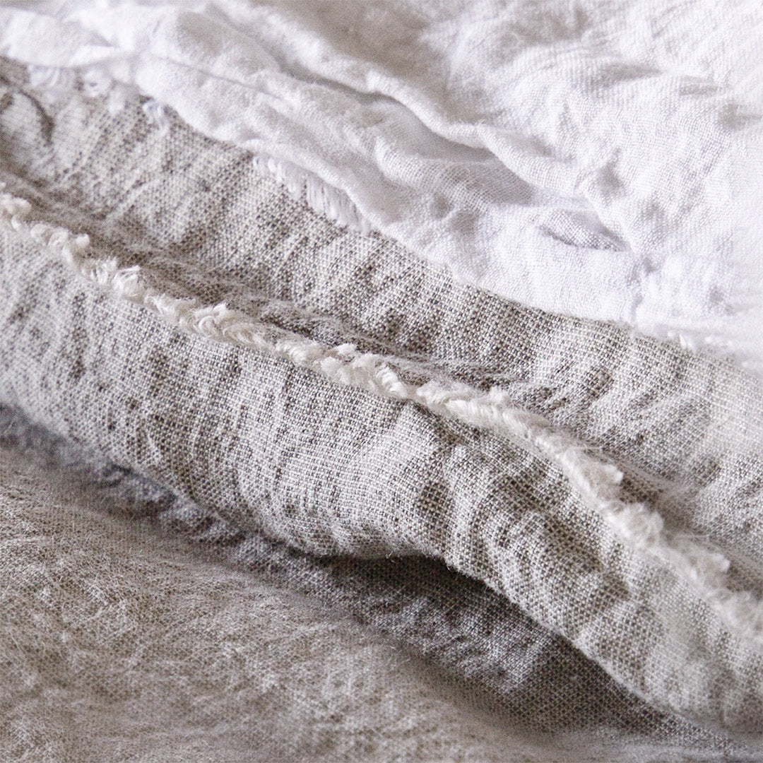 Linen Duvet Cover | Sandy Grey | Hale Mercantile Co.