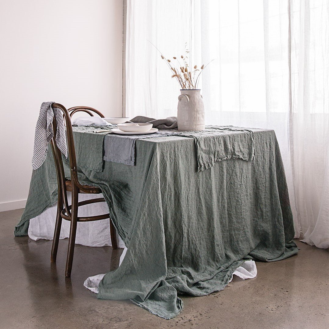 Flocca Linen Tablecloth - Mare
