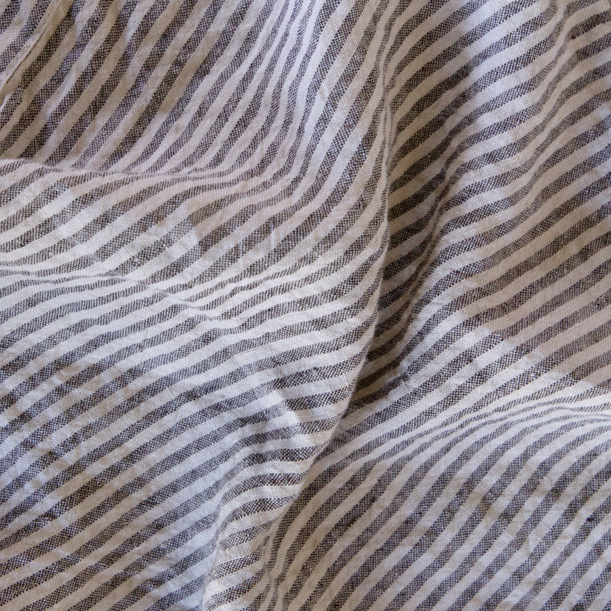 Nox/Sable Stripe Fabric Swatch