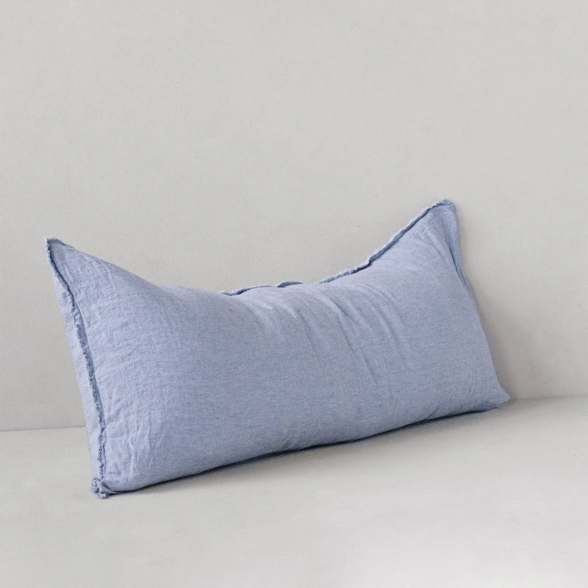 Flocca Linen Body Pillow - Azzura