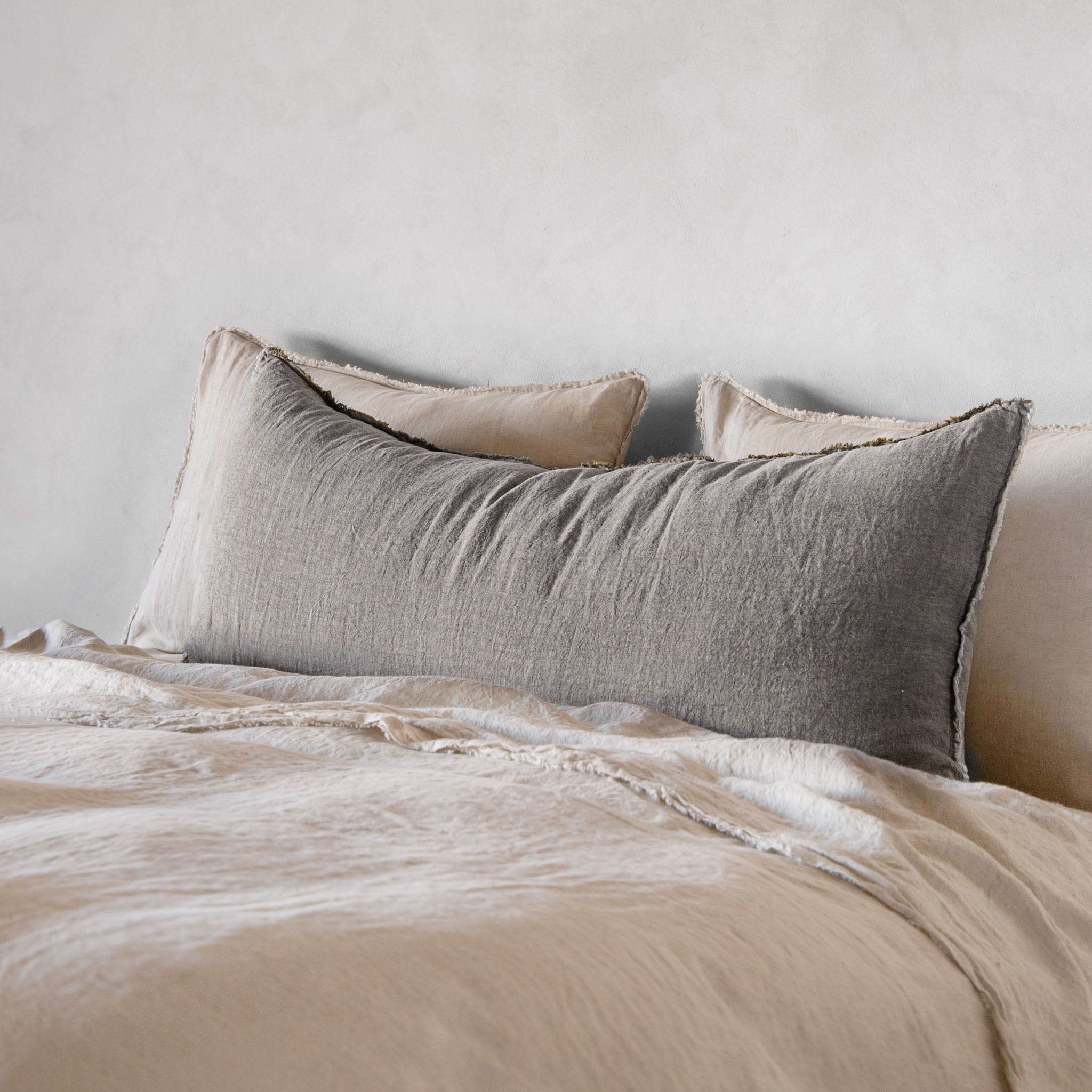 Long Body Pillow | Mid Grey | Hale Mercantile Co.