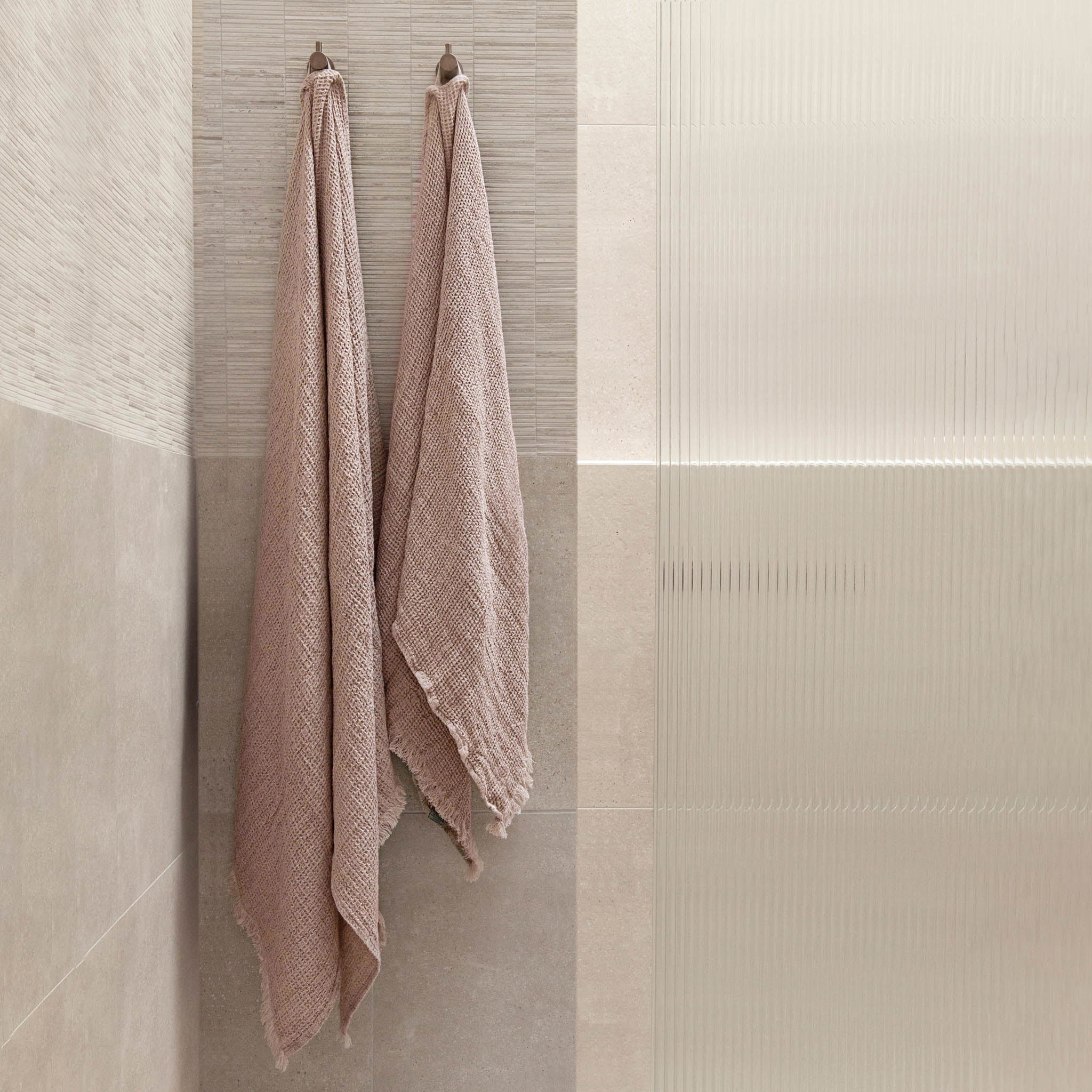 Luxury Linen Bath Towel | Earthy Pink | Hale Mercantile Co.
