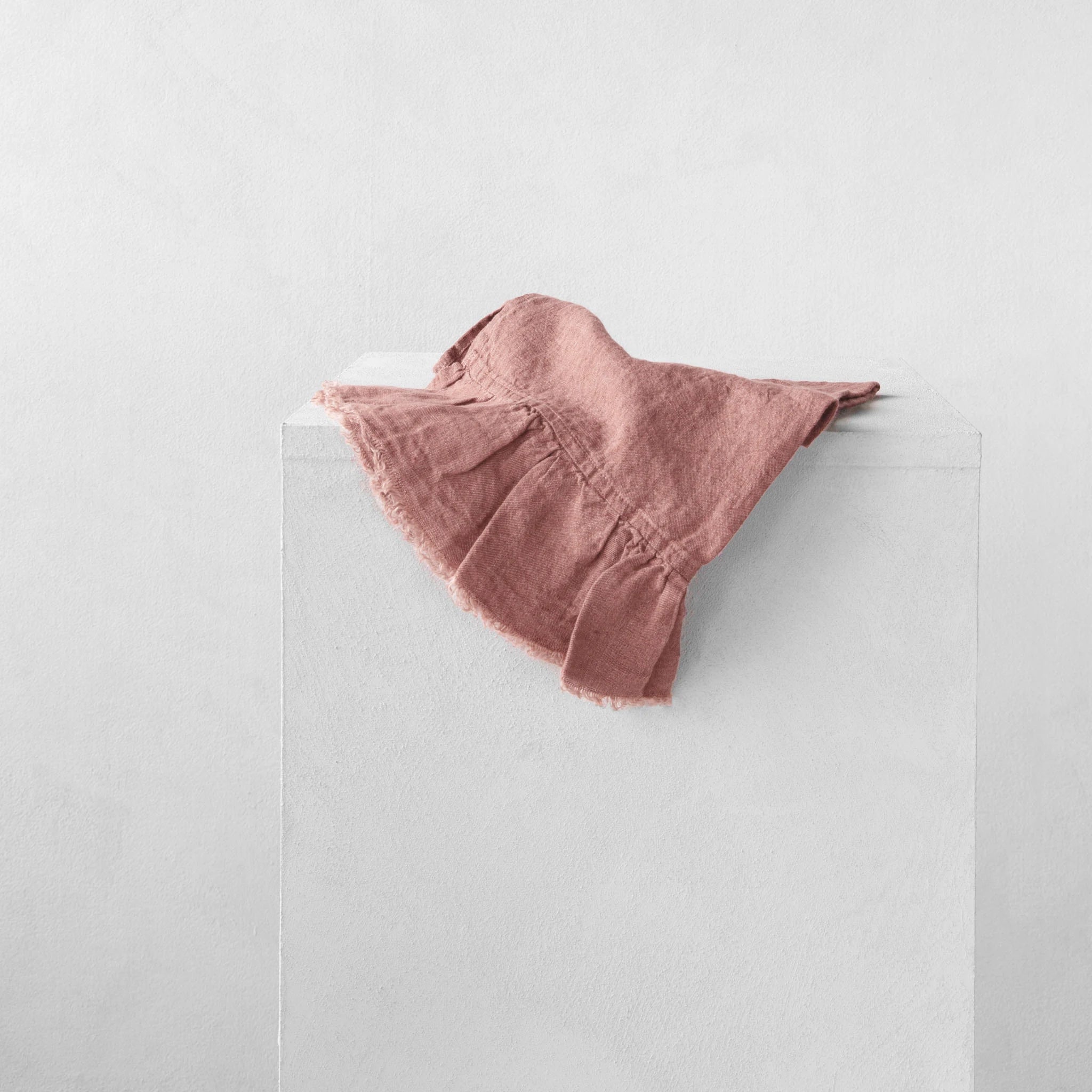 Linen Guest Towels | Clay Pink | Hale Mercantile Co.